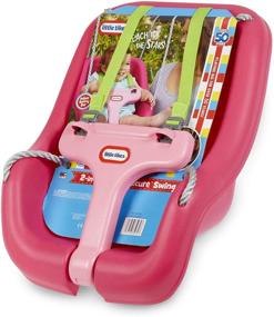 img 1 attached to 🔒 Little Tikes Secure Swing Magenta: Ensuring Safe and Fun Swinging for Kids