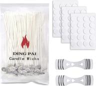 candle stickers and centering tools by dingpai: ideal supplies for candle making logo