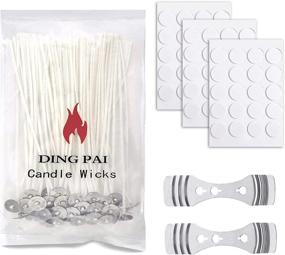 img 4 attached to Candle Stickers and Centering Tools by DINGPAI: Ideal Supplies for Candle Making