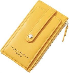img 4 attached to 👜 Stylish HOYOFO Leather Credit Organizer: The Ultimate Women's Handbags & Wallets Combo!