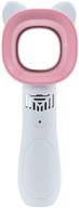 🐱 besportble cat ears design mini bladeless fan: portable handheld air cooling fan for summer - usb charging, white logo