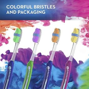 img 1 attached to Enhance Your Brushing Experience with Oral-B Indicator Color Collection Manual Toothbrush, Soft, 2 Count