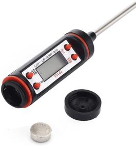 img 2 attached to TBBSC Digital Meat Thermometer - Instant Read Cooking Thermometer with Extra-Long Probe for Kitchen, Milk, Candy, BBQ, and Grill