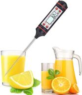 tbbsc digital meat thermometer - instant read cooking thermometer with extra-long probe for kitchen, milk, candy, bbq, and grill logo