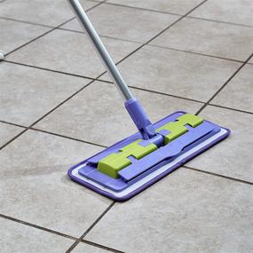 img 1 attached to Pure-Sky Ultra Microfiber MOP PAD: Stick-Attachable, No-Detergent Floor Cleaning - Perfect for Hardwood, Tile, Marble, Linoleum & Kitchen Floors