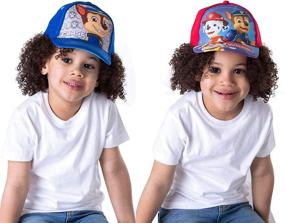 img 3 attached to 🧢 Nickelodeon Boys Paw Patrol 2 Pack Baseball Cap: Perfect Fit for Toddlers and Little Boys!