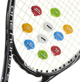 img 3 attached to 🎾 BusyBee Tennis Vibration Dampener (10 Pack) - Unique Tennis Gift with 10 Motivational Slogans for Kids, Women, and Players