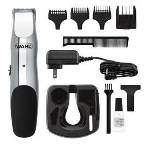 img 4 attached to 🧔 Wahl Clipper Groomsman Trimmer Kit #9916-817 for Men - Perfect Holiday Gift with Rechargeable Function, Ideal for Beard, Mustache, Stubble Grooming – Proficiently Used by Professionals