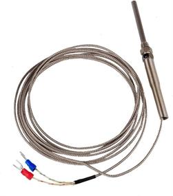 img 1 attached to 🌡️ Accurate Temperature Measurement Range of 100°C to 1250°C with Precision Thermocouple