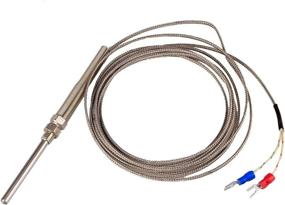 img 2 attached to 🌡️ Accurate Temperature Measurement Range of 100°C to 1250°C with Precision Thermocouple