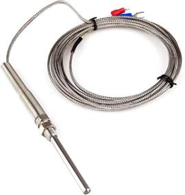 img 4 attached to 🌡️ Accurate Temperature Measurement Range of 100°C to 1250°C with Precision Thermocouple