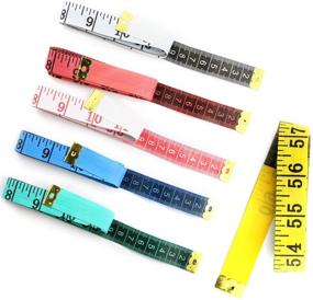 img 2 attached to 📏 TKOnline 24pcs Soft Double-Scale Tape Measure: Ideal Weight Loss, Medical & Sewing Tool for Accurate Body Measurement, Tailoring & Crafting