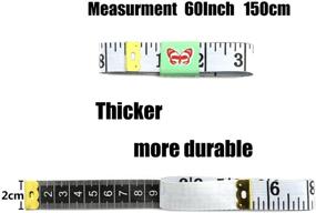 img 3 attached to 📏 TKOnline 24pcs Soft Double-Scale Tape Measure: Ideal Weight Loss, Medical & Sewing Tool for Accurate Body Measurement, Tailoring & Crafting