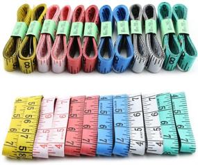 img 4 attached to 📏 TKOnline 24pcs Soft Double-Scale Tape Measure: Ideal Weight Loss, Medical & Sewing Tool for Accurate Body Measurement, Tailoring & Crafting