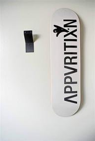 img 1 attached to 🛹 APPVRITIXN Skateboard Deck Wall Mount: Stylish Hanger Rack and Display Holder for Decorative Showcase