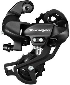 img 1 attached to High-Performance SHIMANO Tourney 7/8-Speed Rear Derailleur for Mountain Bikes - RD-TX800-L (Black)