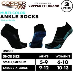 img 3 attached to 🧦 Copper Fit Sport Ankle Sleeve for Both Men and Women