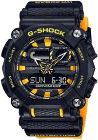 img 4 attached to ⌚ G-Shock GA900A-1A9 Черно-жёлтые унисекс часы - один размер