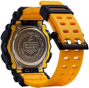 img 3 attached to ⌚ G-Shock GA900A-1A9 Черно-жёлтые унисекс часы - один размер