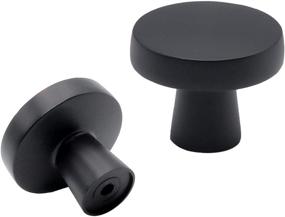 img 4 attached to Goldenwarm Modern Cabinet Knobs Black