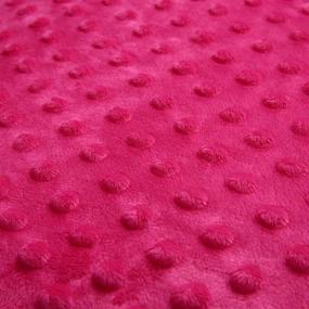 img 1 attached to 🛌 Weighted Blanket with Removable Duvet Cover - Ultra Soft Minky Dot (48"x72")