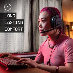 img 1 attached to 🎧 ASTRO Gaming A10 Gaming Headset - Black/Red - for PC