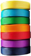 q yo grosgrain wrapping accessories ribbons rainbow logo