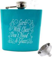 liquor flask women funny leakproof logo