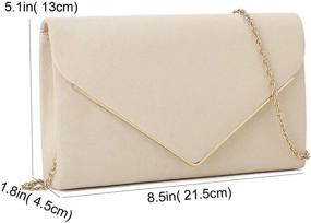 img 2 attached to 👜 Elegant Binding Black Tie Women's Handbags & Wallets by Charming Tailor