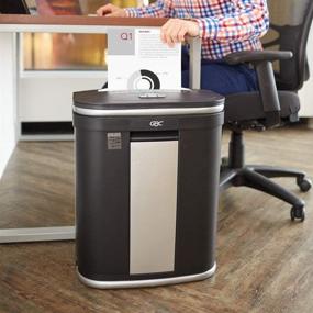 img 3 attached to ✂️ GBC Paper Shredder SX16-08 (1758495D) – Jam Free, 16 Sheet Capacity, Cross-Cut: Ideal for 1-5 Users