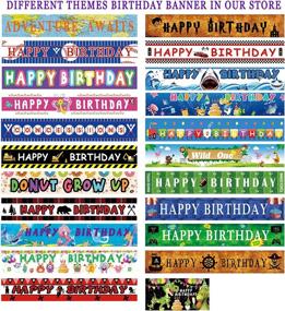 img 1 attached to 🏈 Game Day Football Birthday Party Banner | Large Sports Party Decorations | Football Backdrop Hanging Decor (9.8 x 1.5 feet)