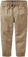 little pull twill joggers oakleaf boys' clothing logo