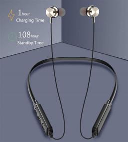 img 3 attached to Bluetooth Waterproof Headphones Professional Earhphone