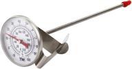 🥛 premium milk thermometer for steaming - perfect for coffee, cheese & yogurt making | includes clip and 165mm probe length logo