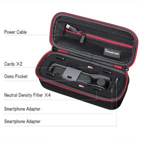 img 3 attached to 📷 Жесткий чехол Smatree для DJI Osmo Pocket 2/DJI Osmo Pocket (XS) - Улучшенный SEO