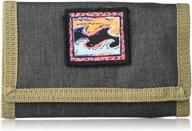 premium heather men's accessories: billabong classic tri fold wallet – top pick for style and function logo