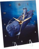 3drose dc_62982_1 военная подводная лодка 6 дюймов логотип