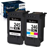 valuetoner remanufactured ink cartridge for canon pg-245xl cl-246xl - 2 pack - compatible with pixma mx492 mx490 mg2420 mg2520 mg2522 mg2920 mg2922 mg3022 mg3029 logo