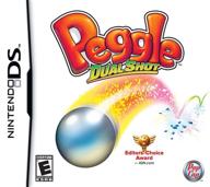 🎮 peggle dual shot - a thrilling nintendo ds experience logo
