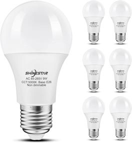 img 4 attached to 💡 SHINESTAR 6 Pack Daylight Equivalent Non Dimmable Bulbs