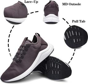 img 1 attached to 👟 UUBARIS Walking Non Slip Fashion Sneakers: Stylish Men's Shoes for Fashionable Comfort