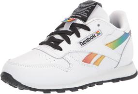 img 4 attached to 👟 Comfortable and Stylish Reebok Unisex-Child Classic Leather Sneaker: Perfect for Everyday Wear