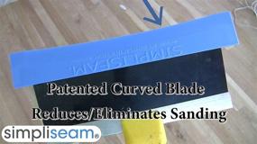 img 1 attached to 🛠️ SimpliSeam Curved Tool Taping Knife Attachment - Easy-to-Use & Compatible with Most 10" Taping Knives (Attachment Only, Knife Not Included) - Ideal for Drywall Repair, Tapered Drywall Joints, and General Purpose Joint Compound