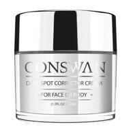 conswan dark spot remover cream - effective face and body dark spot corrector for dark spots, sun spots, age spots etc. (50ml/1.7fl oz) logo