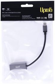 img 1 attached to 🌐 UPTab USB C to Gigabit Ethernet Adapter - Fast and Reliable Wired Internet Connection for USB C or Thunderbolt 3 Devices