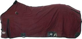 img 1 attached to 🌧️ Tough 1 Storm-Buster Burgundy West Coast Blanket, 81-Inch