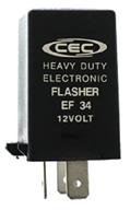 electronic signal flasher relay prong logo