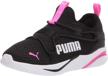 puma softride running black luminous unisex boys' shoes for sneakers logo