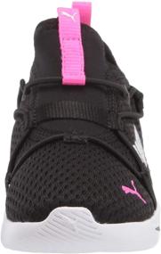 img 3 attached to PUMA Softride Running Black Luminous Unisex Boys' Shoes for Sneakers