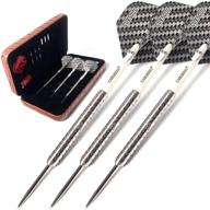 cuesoul swift series: 22/24/26g super slim tungsten steel tip darts set logo